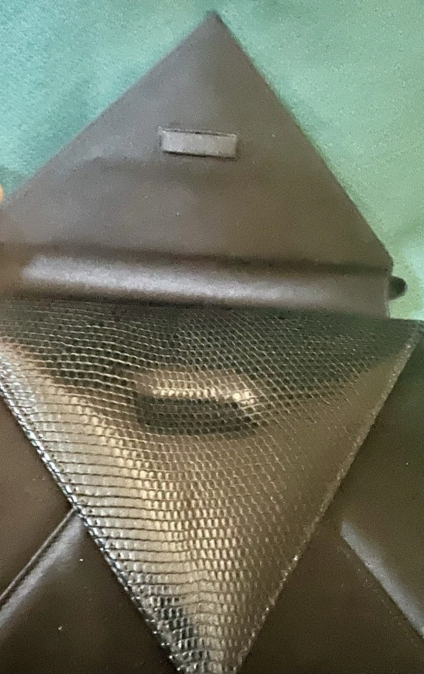 JUDITH LEIBER ENVELOPE OMBRO/BOLSA DE EMBREAGEM ACESSÓRIOS ETIQUETA PREÇO ORIGINAL - Imagem 4 de 4