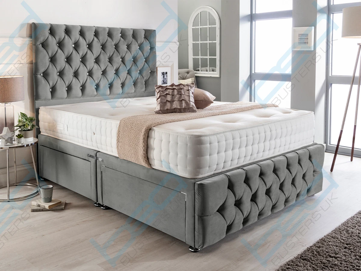 King mattress sale box spring set