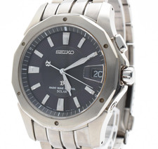 [N Come Nuovo]Seiko Brightz SAGZ001 7B22-0AC0 Orologio Solare Radiocontrollato Titanio JP