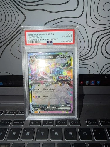 Pokémon Umbreon ex (2025) Miscellaneous Cards 060/131 Promo Holo PSA 10