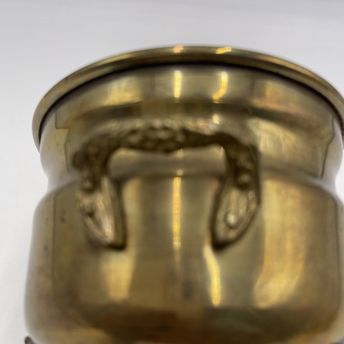 Vintage Small Decorative Brass Pot - Picture 4 of 8