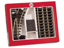 LGB Coffret de rails avec butoir et aiguillage - G 1/22,5 - LGB 19901