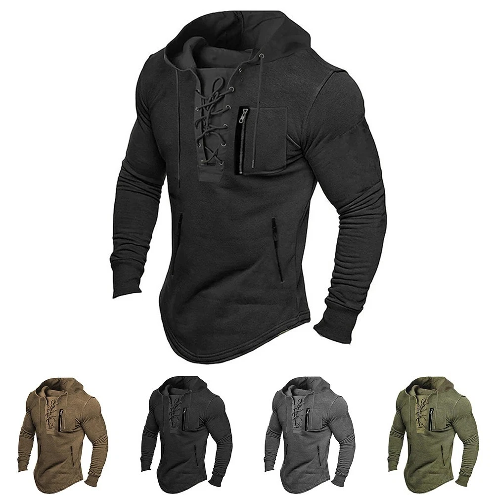 SACAI Felpe Uomo Eleganti Comode Abbigliamento Casual con Pratico Design Tasca