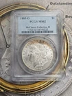 Silver 1885-O PCGS MS62 $1 Morgan McClaren Collection 11    TP-9571