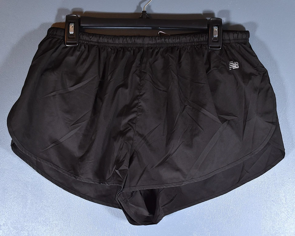 Шорты мужские New Balance 1,75 дюйма по внутреннему шву большой размер черные - Изображение 2 из 4