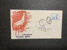 Canada 1955 FDC 1st day cover to the USA Whooping Crane Wildlife Series ? cachet