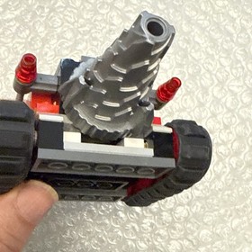 2012 Rare Genuine LEGO DC Universe 6860 Banes Mole Drill Machine Vehicle Red