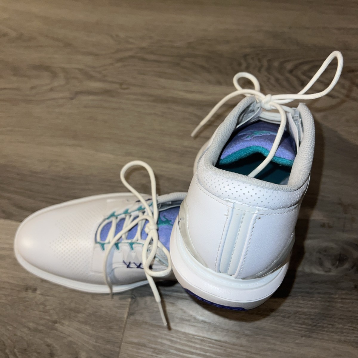 Jordan ADG 5 Golf Shoes White Emerald Grape Ice Men's Sz 8