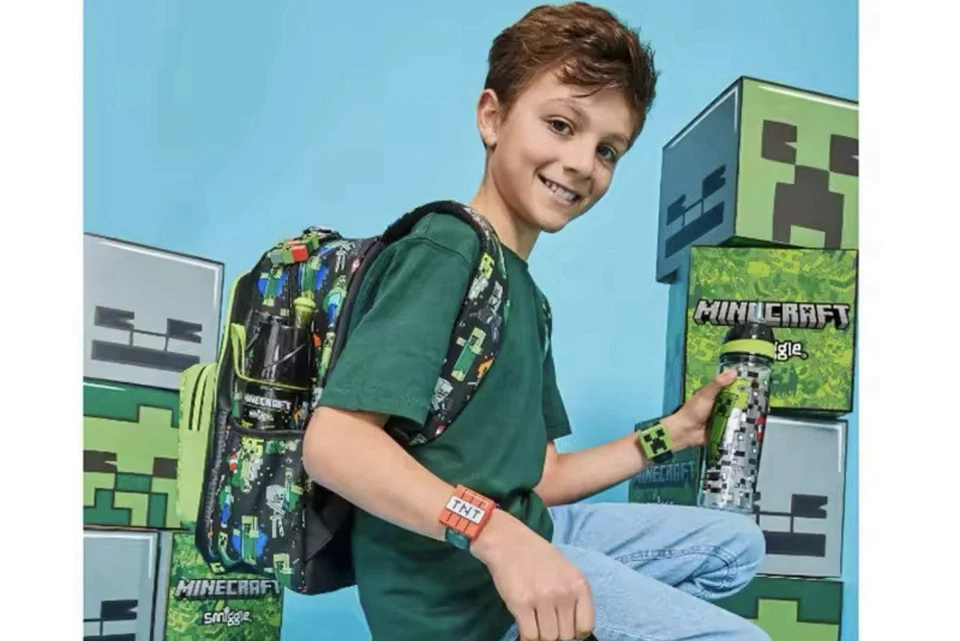 Zaino Minecraft School Bag 42x30cm - Immagine 3 di 4