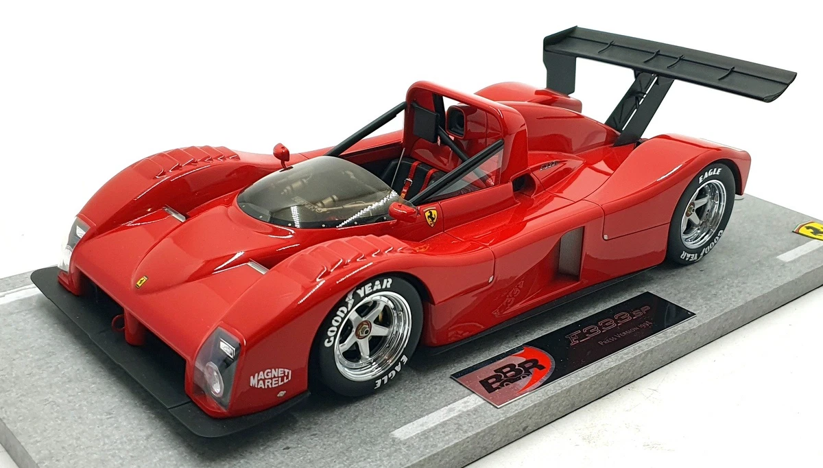 Miniature BBRModels Ferrari 333 SP 1994 - Press Version - Échelle 1/18 - Résine - BBRC1819