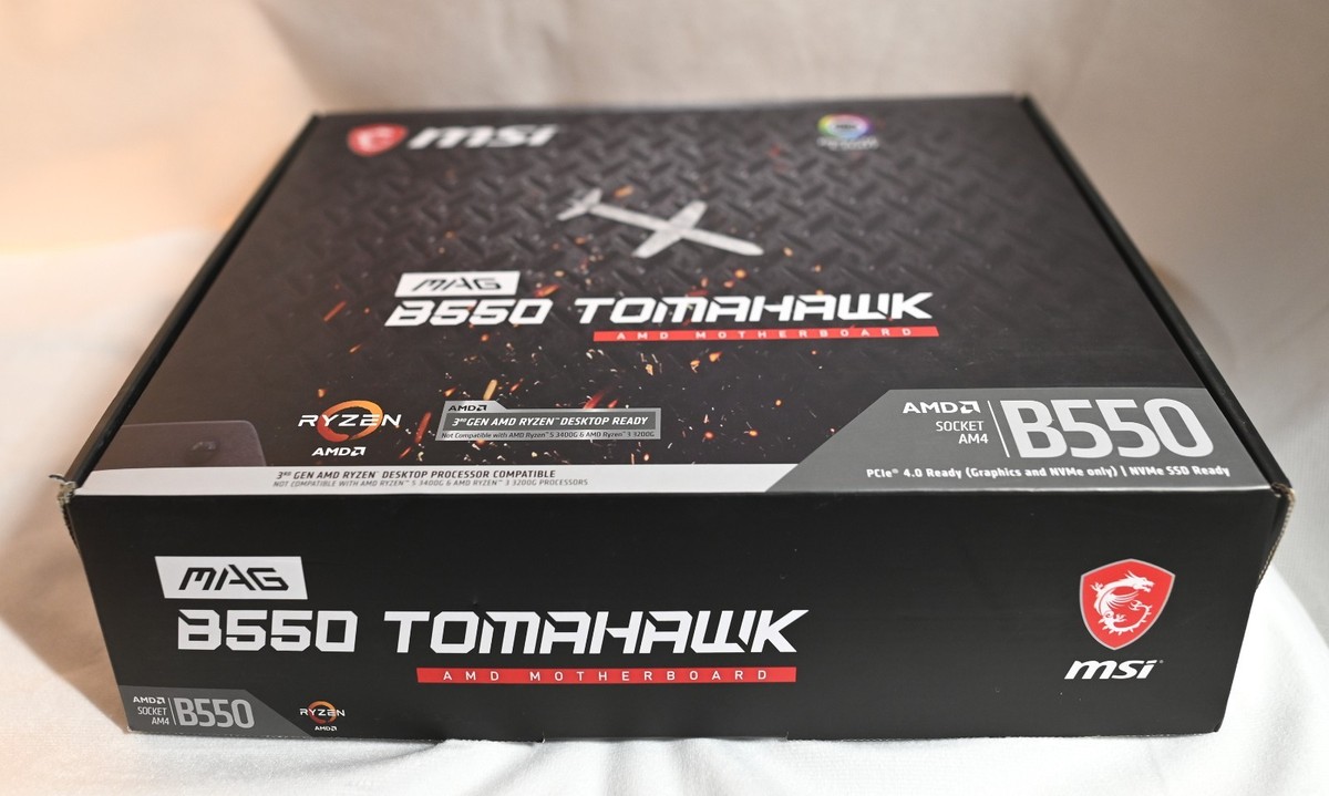 msi - MSI製　ATXマザーボード　MAG B550 TOMAHAWK　SocketAM4 元箱あり MSI MAG B550 TOMAHAWK AMD AM4 DDR4 CF M.2 USB 3.2 Gen 2 HDMI