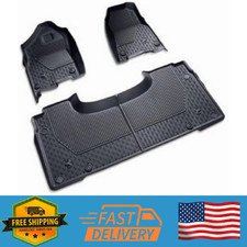 Mopar 82215321ab - 2019 Ram 1500 All-weather Slush Mats - Black - Crew Cab