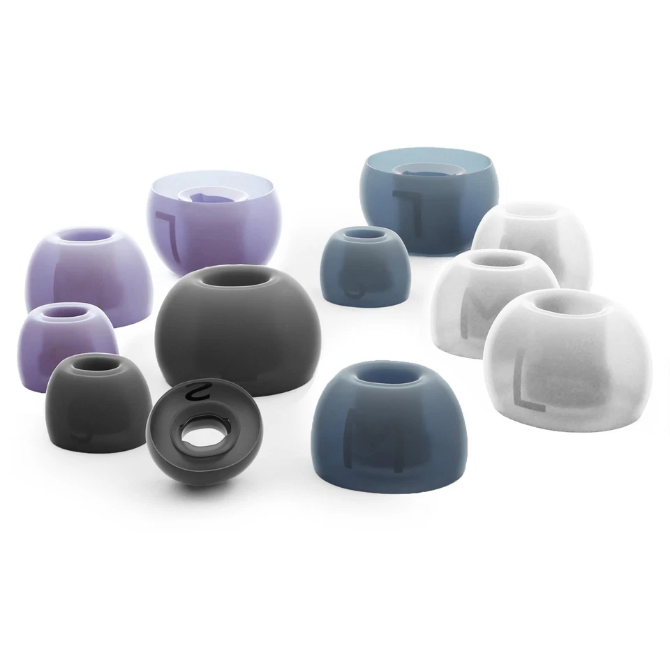 DISTRIBUTED BY MACADAMIA LTD 12 x Silikon Ohrhörer Gummi Tipps Für JBL Tune Buds Ohrhörer