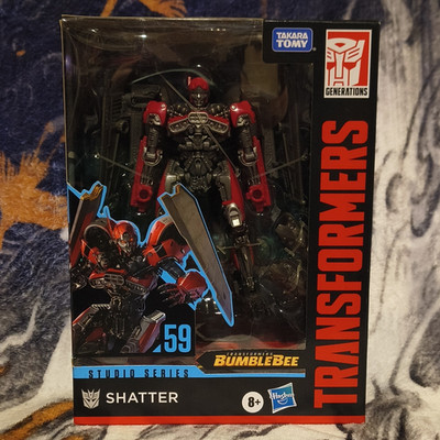 Hasbro Transformers Studio Series 59 Shatter Deluxe Class Figure Bumblebee