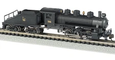 Bachmann N Scale ~ New Jersey Central ~ USRA 0-6-0 With Short Haul Tender ~50565