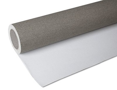 7179 Rolle Leinwand zum Malen, Baumwolle, weiß, H 105 cm, Länge 10