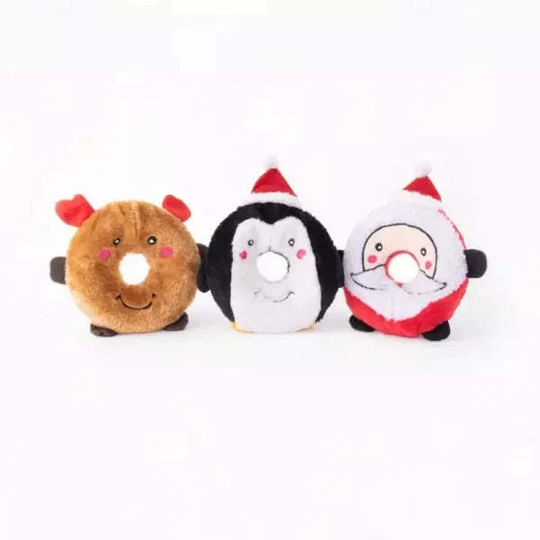 Zippy Paws Holiday Donutz Buddies - Santa - Image 3 of 3
