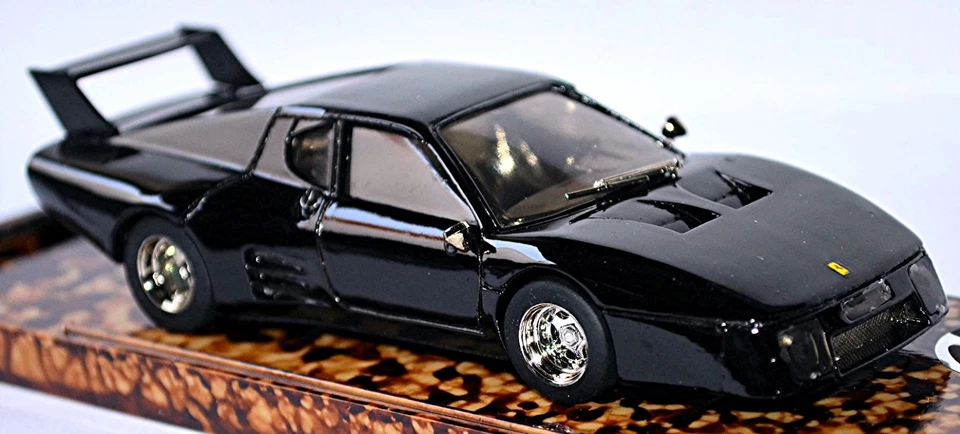 Ferrari 512 BB Street 1980 Black Nero Edizione Limitata 20 Anni Brumm 1:43 - Immagine 2 di 4