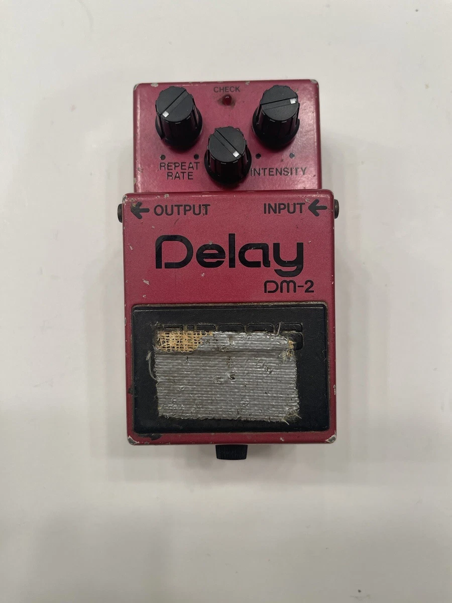 BOSS DM-2 Delay ジャンク品 BOSS DM-2 Analog Delay W/Box 1983 Vintage Guitar Effect Pedal Made
