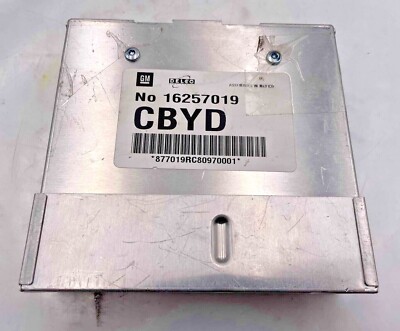 1998 CADILLAC CATERA BODY CONTROL MODULE COMPUTER UNIT OEM CBYD BCU BCM 16257019