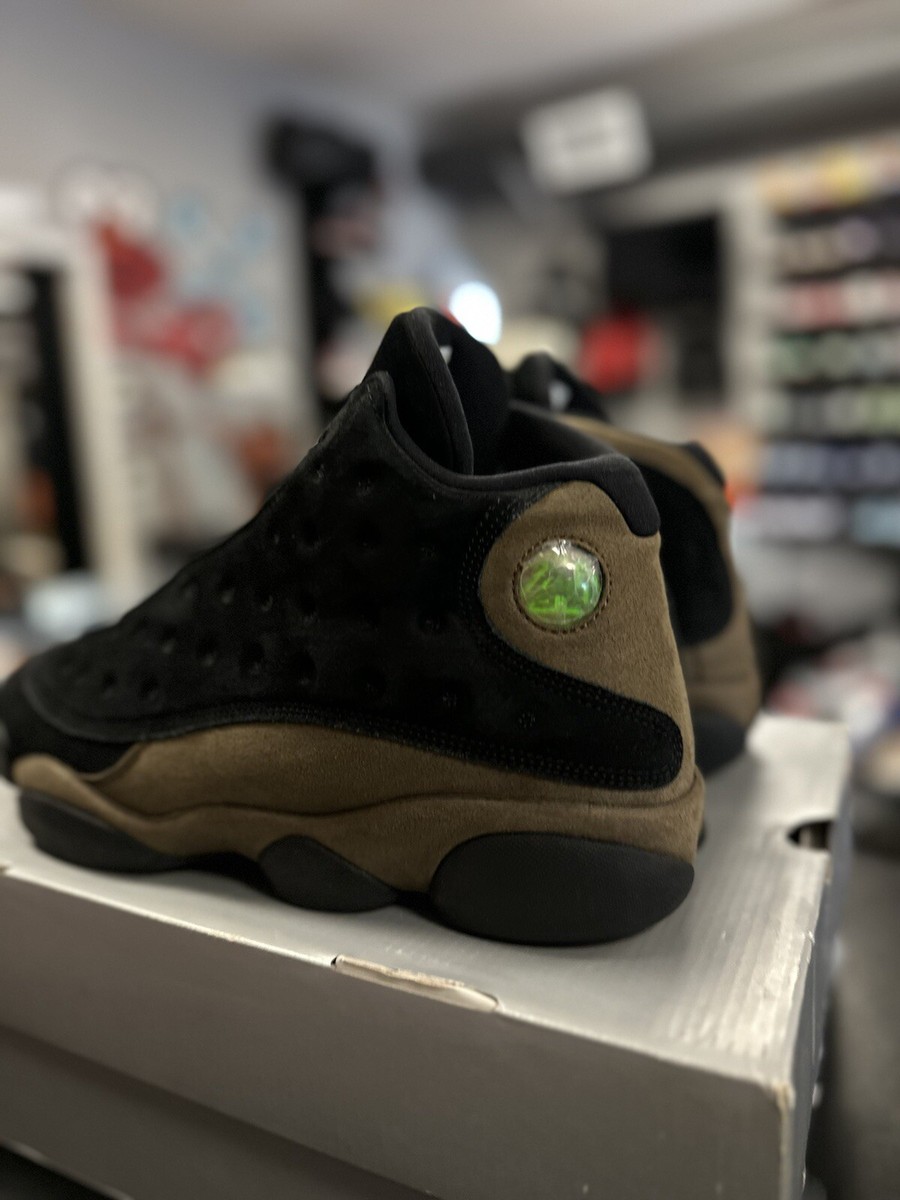 Size 12 - Nike Air Jordan 13 Retro Olive 414571-006 OG XIII