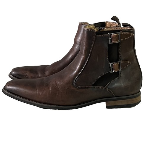 La Milano Premium Leather Ankle Boot Side Stretch Size 11  display picture 3