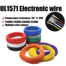UL1571 Flexible Stranded Wire Cable 26/28/30/32AWG PVC Insulated Electronic Wire