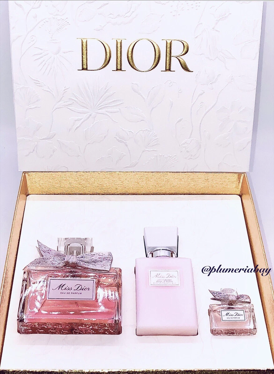 DIOR Miss Dior AUTHENTIC Eau de Parfum 3.4oz/100mL + Body Milk +