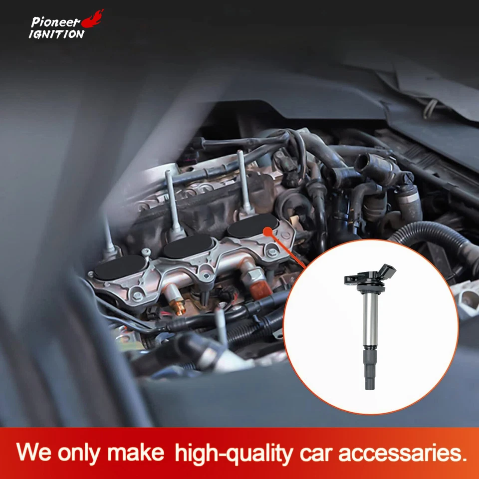 4X Ignition Coils+4X Spark Plugs Pack For 2009-2017 Toyota Corolla 1.8L UF596 - Изображение 2 из 4