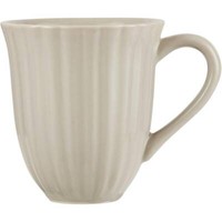 Kaffeebecher, Tasse Mynte Latte FüR 300Ml Creme Beige Steingut Ib Laursen