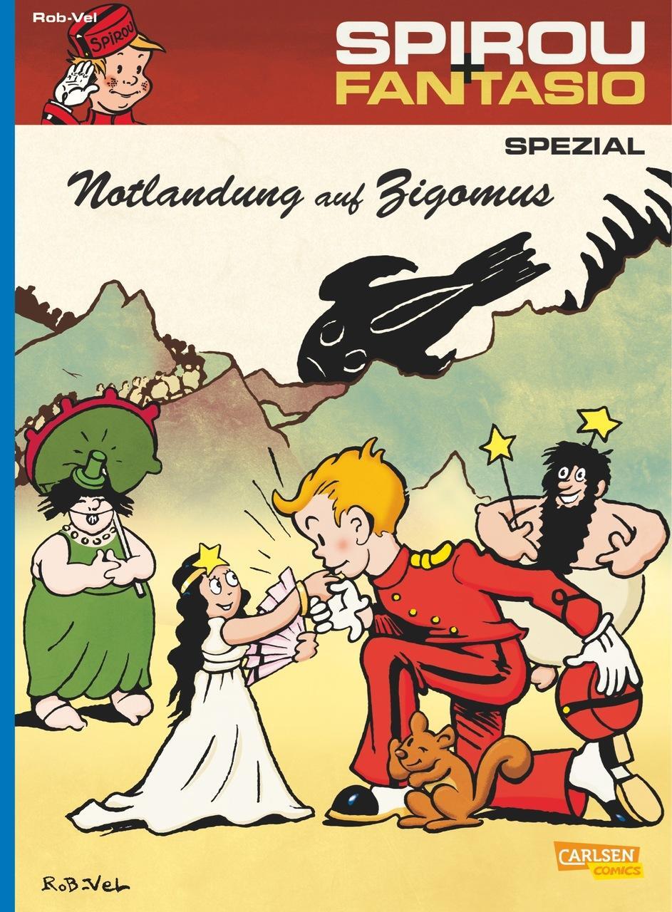 Thumbnail - Spirou & Fantasio Spezial 18: Notlandung Auf Zigomus Rob-vel