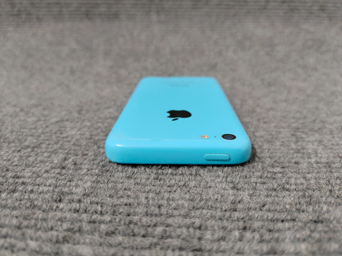 90%N ew Apple iphone 5c Blue 8-16-32GB Fully UNlocked(any
