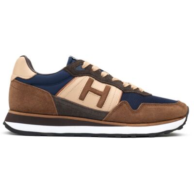 Hackett London Mens Telfor Vibe Casual Sneakers Blue