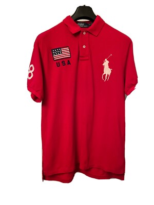 Polo Ralph Lauren Beijing Olympic 2008 Big Pony vintage
