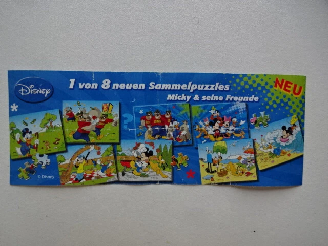 Entenhausen " BPZ - 1 von 8 Sammelpuzzles / Micky & seine tollen Freunde - Bild 1 von 1