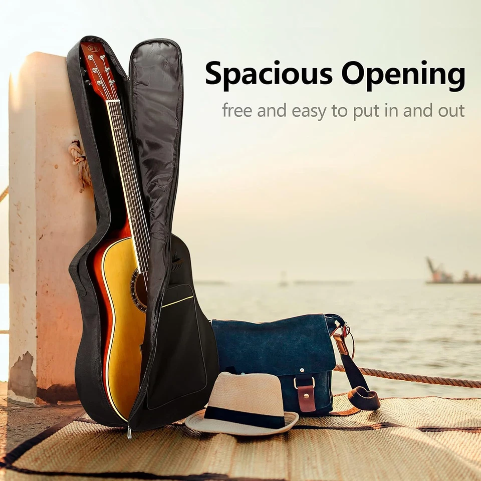 Wasserdicht Gitarrentasche Gitarren Schutzhülle Gitarrenhülle für Akustikgitarre - Bild 3 von 4