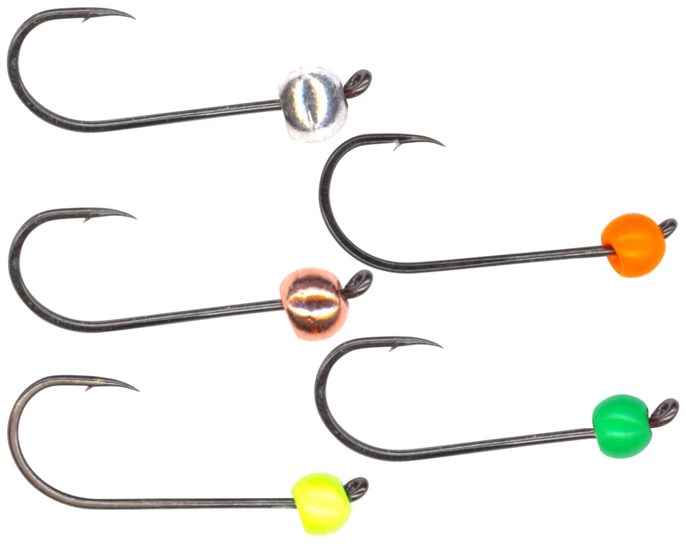 FTM Omura Hook TH N6- 4 Jigköpfe, Jighaken, Angelhaken zum Forellenangeln, Haken