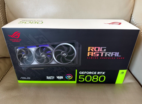 Asus ROG Astral RTX 5080 16GB Graphics Card - NEW, IN HAND, SHIPS TODAY ๐๐จ