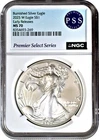 Photo of a 2025-W American Silver Eagle from an eBay listing that sold on Jul 17, 2026