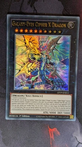 Galaxy-Eyes Cipher X Dragon Ultra Rare Ghosts From the Past GFTP-EN011 LP