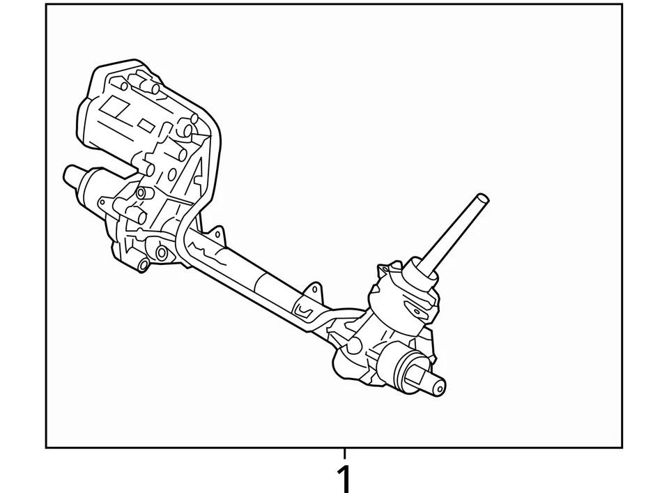 Power Steering Gear/Rack And Pinion 2016 Mkx Sku#4283426 - Image 4 of 4