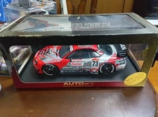1/18  JGTC SKYLINE GT-R R34 CASTROL PITWORK 2002 #23 AUTOart 17034