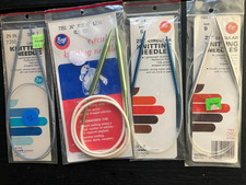 Boye New Old Stock Lot of Aluminum Knitting Needles Sizes 5, 7, 9, 11