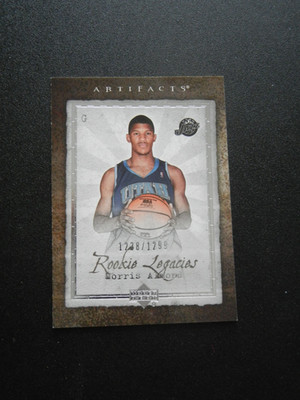 2007-08 Upper Deck Artifacts /1299 Morris Almond #124 ROOKIE Utah Jazz