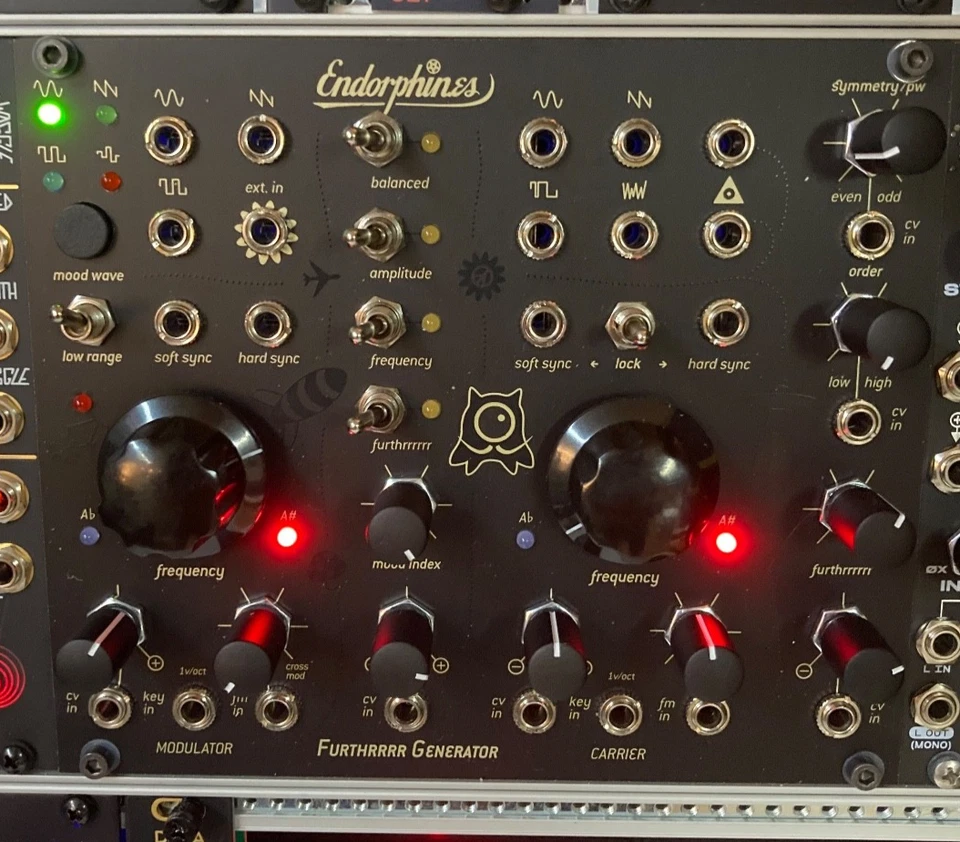 Endorphin.es Furthrrr Generator - Schwarz - Sehr guter/Top Zustand