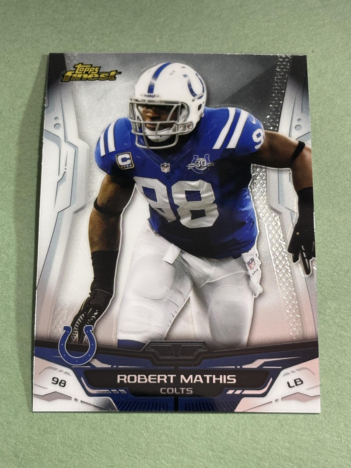 Robert Mathis 2014 Finest Indianapolis Colts #82 5263
