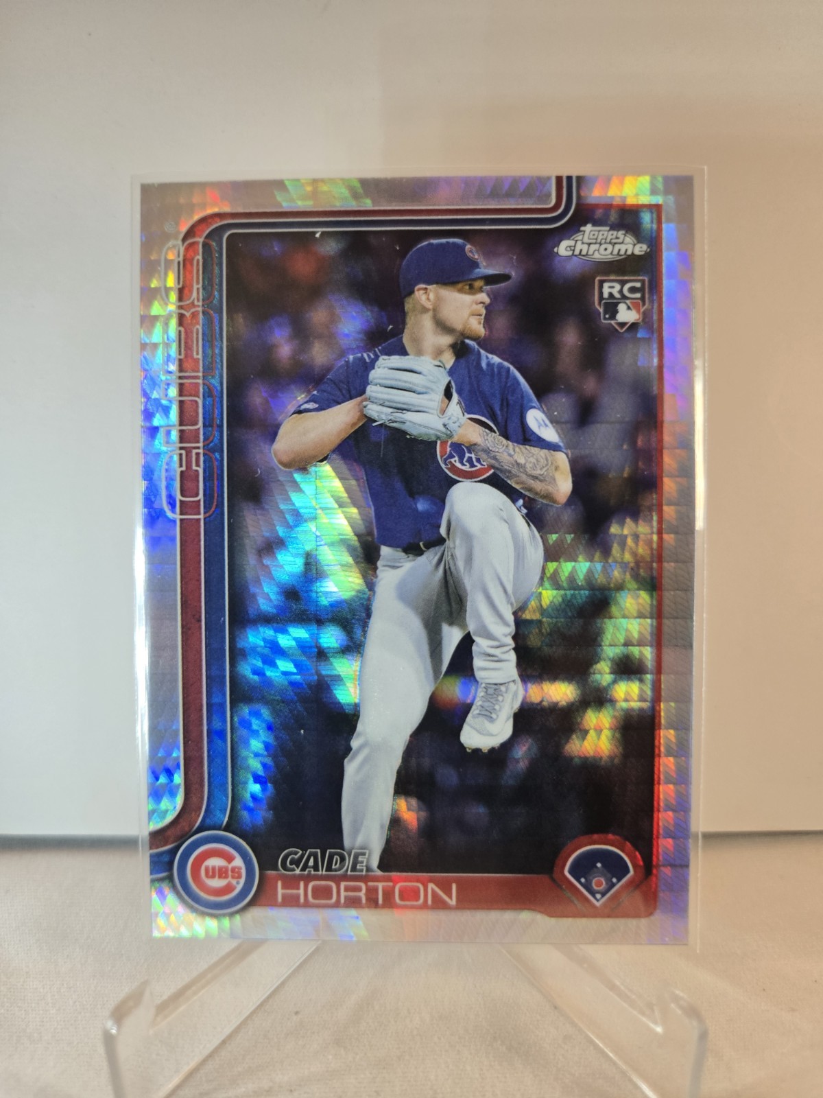 2025 Topps Chrome Update - Cade Horton - Prism Refractor #USC63  Chicago Cubs