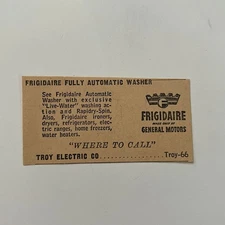 Troy Electric Co Frigidaire Fully Automatic Washer Troy 1948 MO Ad SAI5-S22