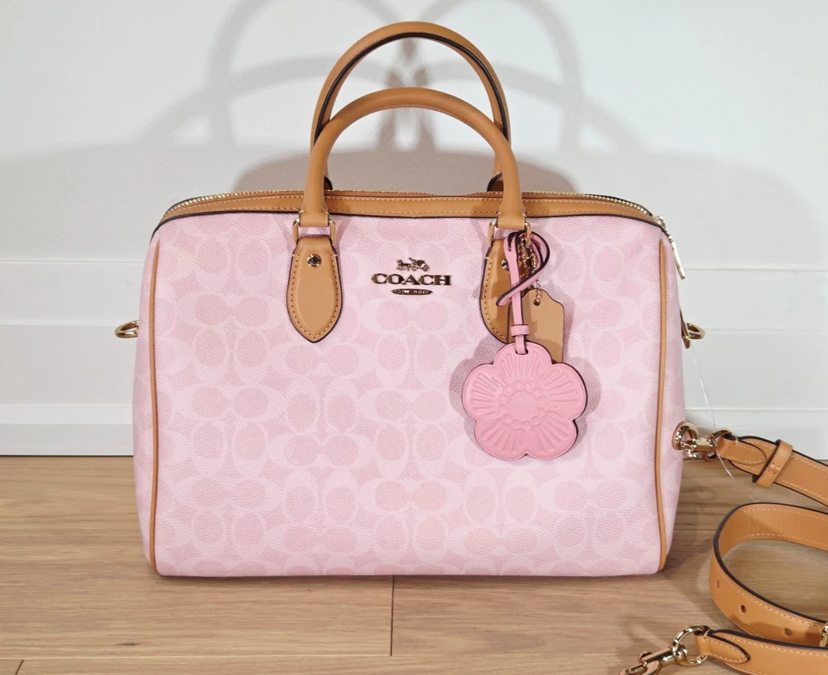 Coach Pink Satchel Bags & Handbags for Women for sale | eBay Coach Prince Street Satchel Pink Pebble Leather main image 0