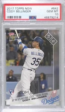 2017 Now Topps Online Exclusive /2298 Cody Bellinger PSA 10 GEM MT Rookie RC